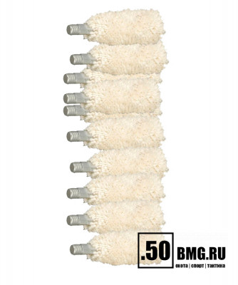 Ерш-пуховка Tipton Bore Mop 10 &amp;12 Gauge 10 шт.