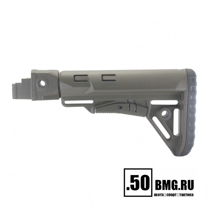 Телескопический приклад DLG Tactical на АКМ/AK-47/АК-74/ВПО-133/136/209 (DLG9510)