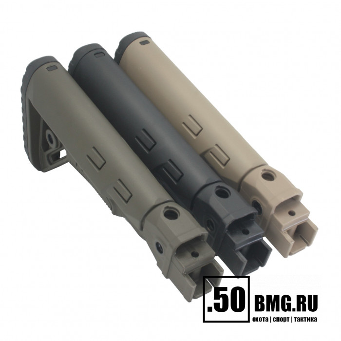 Телескопический приклад DLG Tactical на АКМ/AK-47/АК-74/ВПО-133/136/209 (DLG9510)
