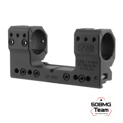 Кронштейн Spuhr SP-3002, кольца 30 мм на Weaver, Picatinny (0 M.O.A., H-38 мм)
