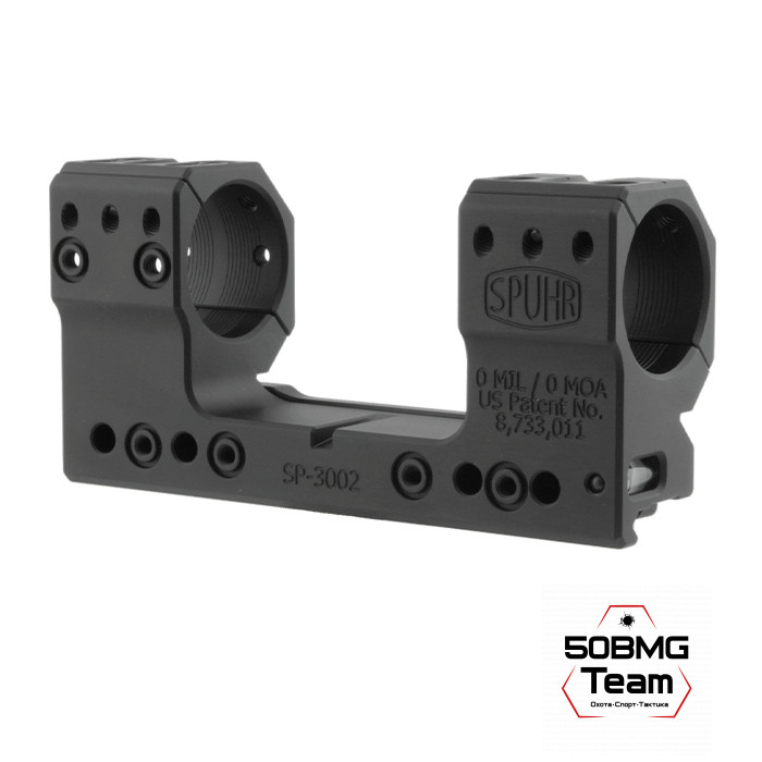 Кронштейн Spuhr SP-3002, кольца 30 мм на Weaver, Picatinny (0 M.O.A., H-38 мм)