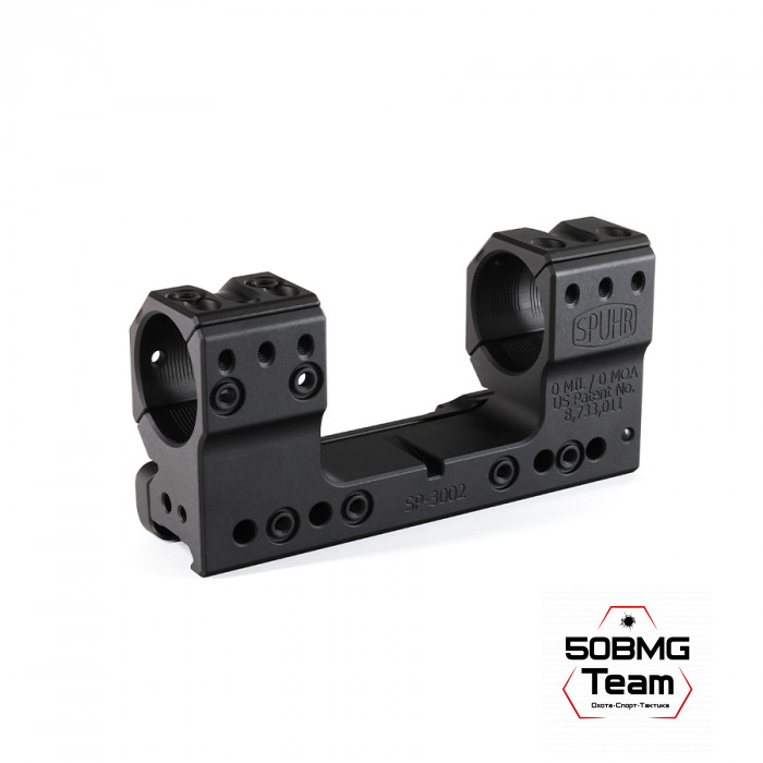 Кронштейн Spuhr SP-3002, кольца 30 мм на Weaver, Picatinny (0 M.O.A., H-38 мм)