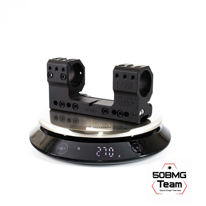 Кронштейн Spuhr SP-3002, кольца 30 мм на Weaver, Picatinny (0 M.O.A., H-38 мм)