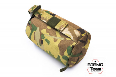 Задний мешок-упор 50BMG Team Средний цилиндр 14х10см (Multicam)