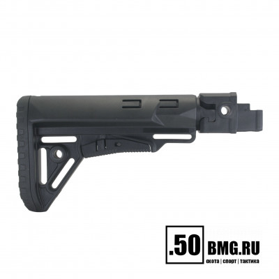 Телескопический складной приклад DLG Tactical на АКМ/AK-47/АК-74/ВПО-133/136/209 (DLG9511)