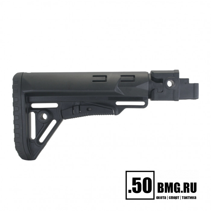 Телескопический складной приклад DLG Tactical на АКМ/AK-47/АК-74/ВПО-133/136/209 (DLG9511)