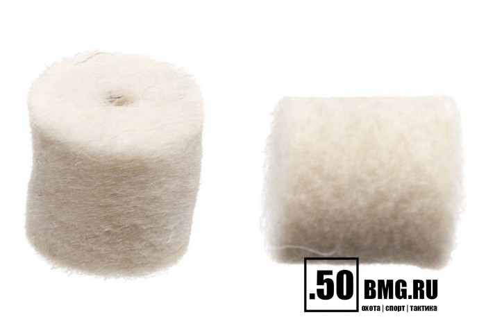 Войлочные A2S GUN патчи, .45 Colt, .450 Marlin, .410, диаметр 12,5 мм, уп. 500 шт.