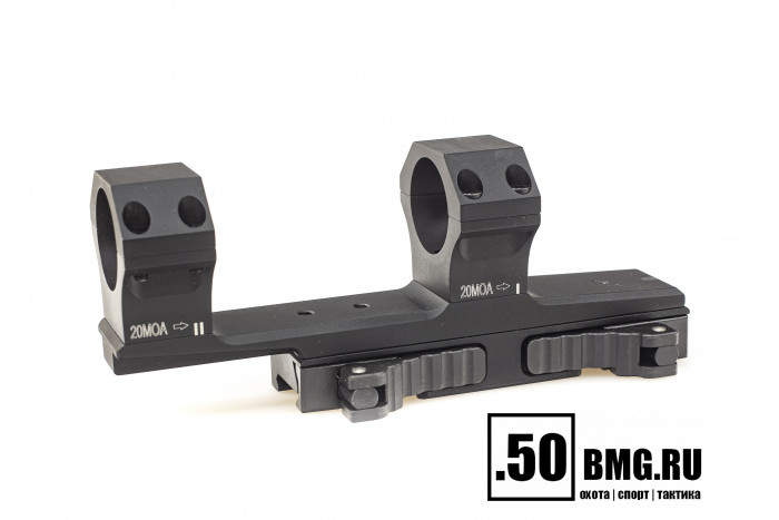 Быстросъемный кронштейн Innomount Tactical Flex на Weaver кольца 30мм, BH=34мм, 0-20MOA (64-30-34-50-200-20MOA) с выносом