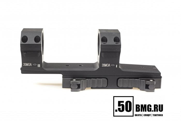 Быстросъемный кронштейн Innomount Tactical Flex на Weaver кольца 30мм, BH=34мм, 0-20MOA (64-30-34-50-200-20MOA) с выносом