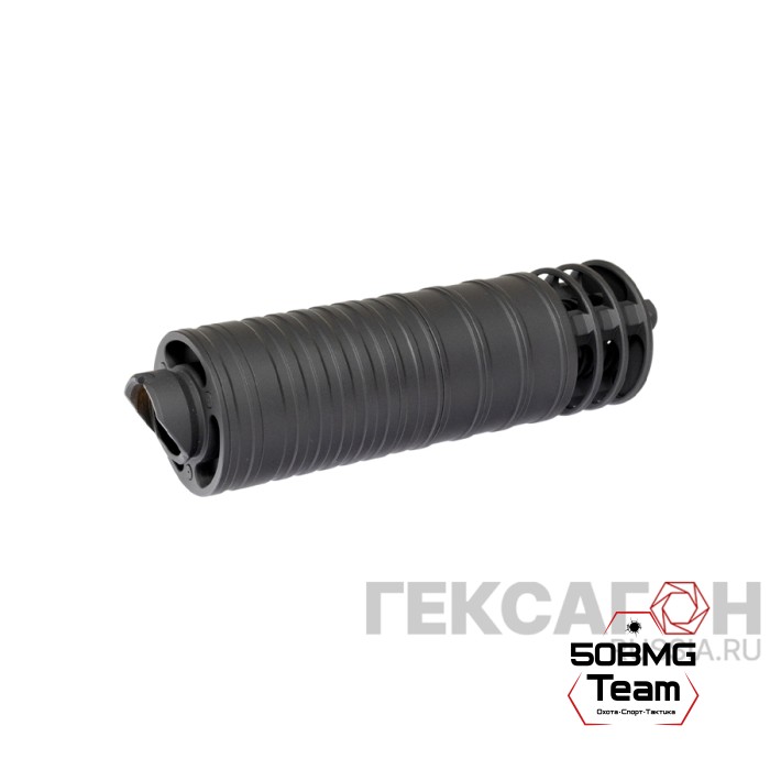 ДТК закрытого типа Гексагон ПОТОК 2 коротыш на АК-12/АК-15/TR-3 gen.1/2 с рассекателем, байонет калибр 5,45/.223, 165мм