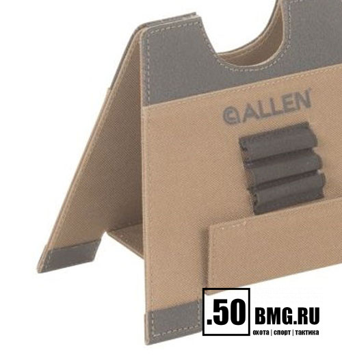 (18405) Упор Allen для оружия, высота 14см, жесткая, складная, 22х18х1,3см.