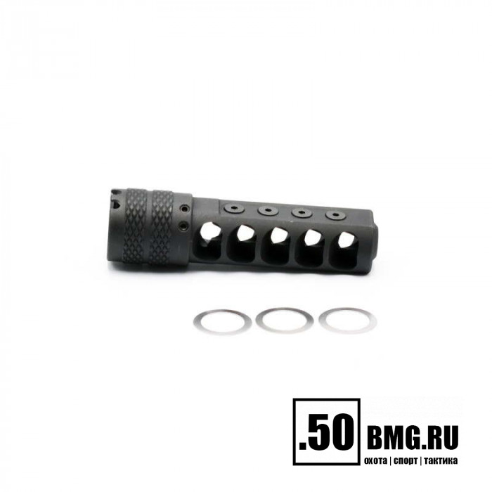 Реактивный ДТК LAC Ridge Steel 7,62 (.30) на резьбу 24*1,5 (RH) для АК-103/Сайга 7.62/.308 (LAC0148)