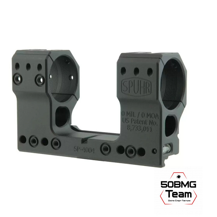 Кронштейн Spuhr SP-4011, кольца 34 мм на Weaver, Picatinny (0 M.O.A., H-28 мм)