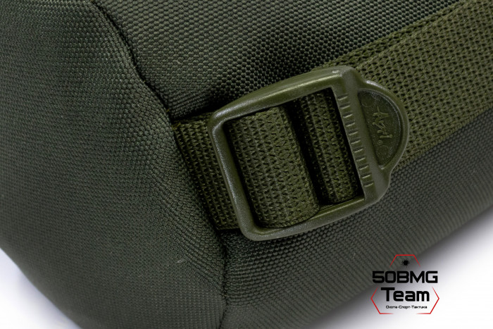 Задний мешок-упор 50BMG Team Большой цилиндр 21х12см (Olive Green)
