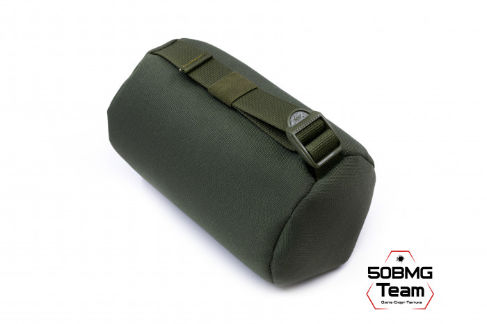 Задний мешок-упор 50BMG Team Большой цилиндр 21х12см (Olive Green)
