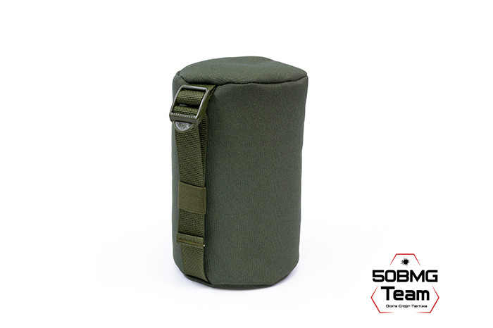 Задний мешок-упор 50BMG Team Большой цилиндр 21х12см (Olive Green)