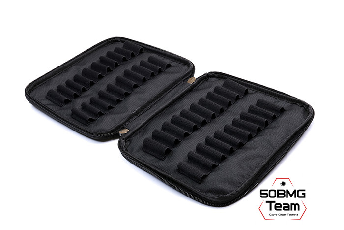 Клатч для патронов на 40шт 50BMG Team для кал. 338LM (Gray)