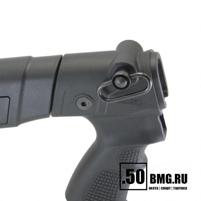 Телескопический приклад DLG Tactical на Remington 870, 750 с патронташем (DLG9303)