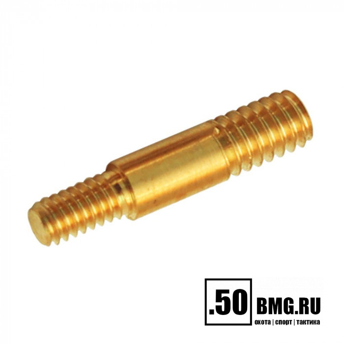 Переходник ЧИСТОGUN-латунь, папа/папа, резьба M5 на 5/40 к шомп. StilCrin, Nimar, MegaLine, VFG под ёрши/насадки Европа