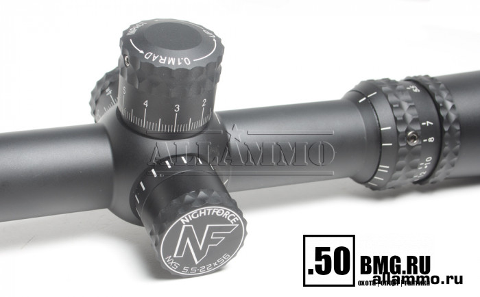 Оптический прицел Nightforce NXS 5.5-22x56 - ZeroStop - .1 Mil-R - Mil-R (C528)