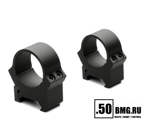 Раздельные кольца Leupold PRW2 на Weaver/Picatinny 25.4 мм средние H=21,6 мм/BH=8,9 мм (174081)