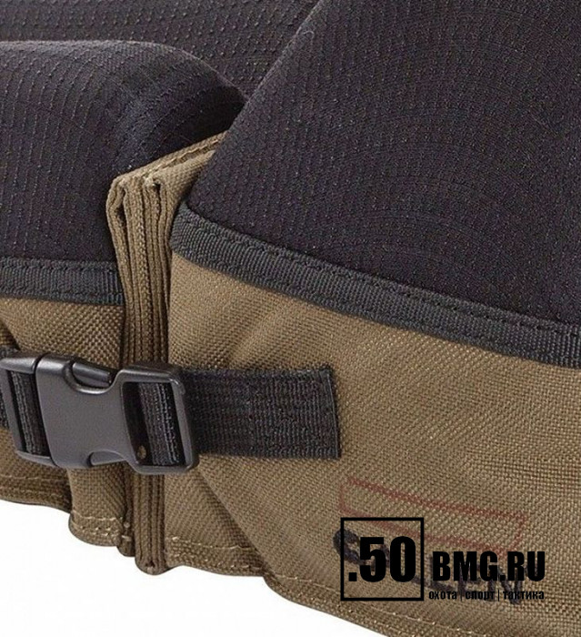 (1834) Упор Allen для оружия, мягкая, под приклад и цевье, раздвижная, в сложенном виде 17х29х18 см.