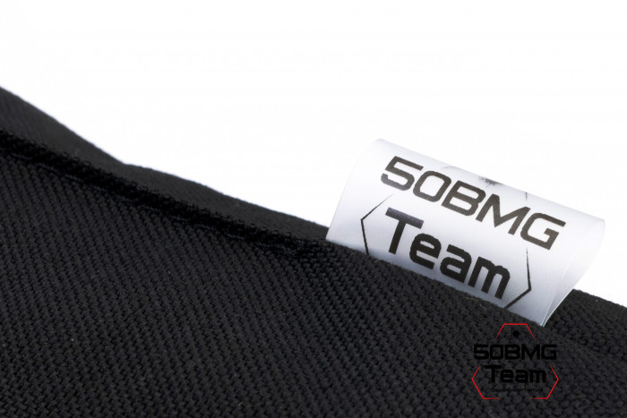 Задний мешок-упор 50BMG Team Большой цилиндр 21х12см (Black)