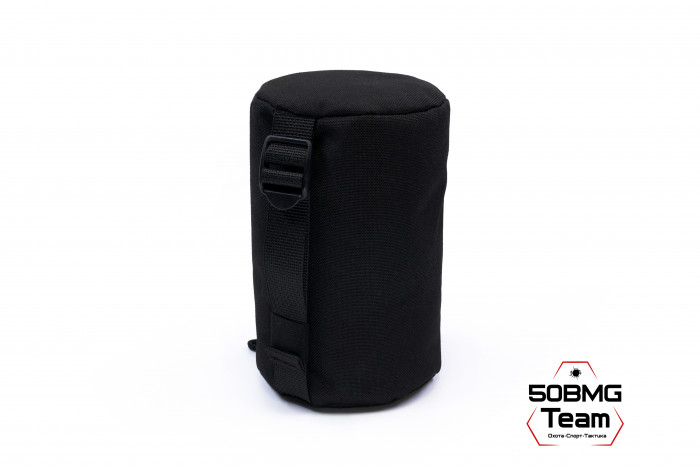 Задний мешок-упор 50BMG Team Большой цилиндр 21х12см (Black)