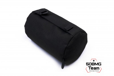 Задний мешок-упор 50BMG Team Большой цилиндр 21х12см (Black)