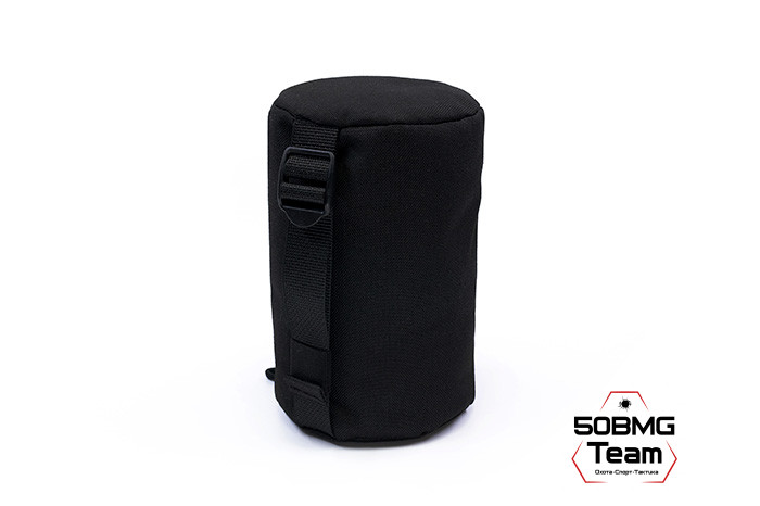 Задний мешок-упор 50BMG Team Большой цилиндр 21х12см (Black)