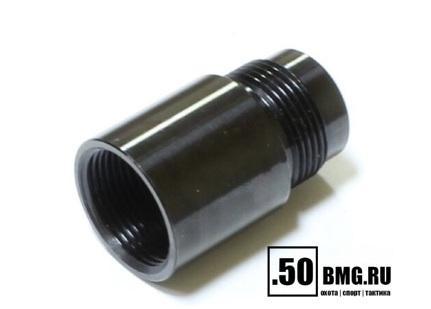 Переходник Тактика-Тула ДТК Сайга 03 с резьбы 24*1.5 на 24*1.5 (12005)