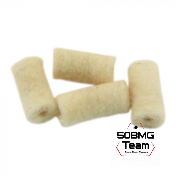 Войлочные патчи ЧИСТОGUN, .243 Win., 6 мм BR Rem., 6 мм PPC., диаметр 7,0 мм, 50 шт./уп.