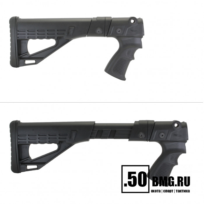 Телескопический складной приклад DLG Tactical на Remington 870, 750 (DLG9302)