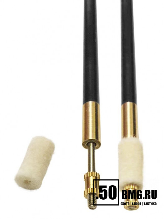 Войлочные A2S GUN патчи, 6,35 пневматика, .264 Win.Mag., 25-06, 6,5x57 Mauzer, диаметр 7,5 мм, уп. 50 шт.