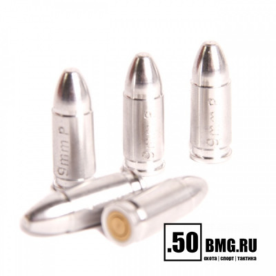 Фальш-патрон Stil Crin алюминиевый к.9 Makarov, 5шт. (40/5_9MAK)