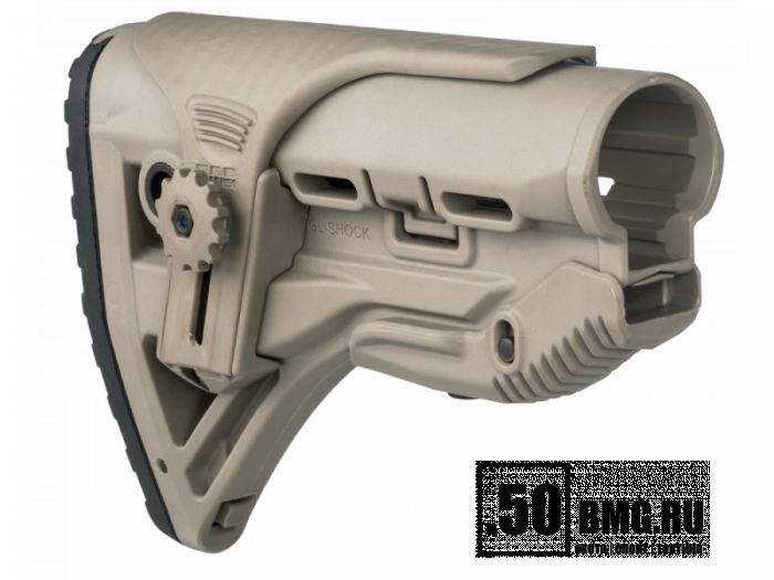 Приклад FAB Defense GL-SHOCK CP с амортизатором и упором щеки 