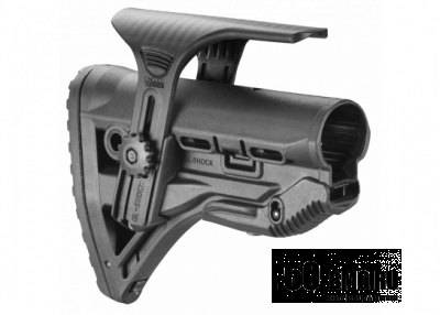 Приклад FAB Defense GL-SHOCK CP с амортизатором и упором щеки 