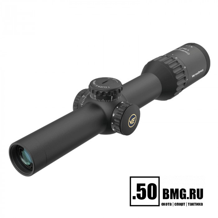 Оптический прицел Vector Optics Continental Hunting X6 1-6x24i Fiber SFP кольца 30 мм