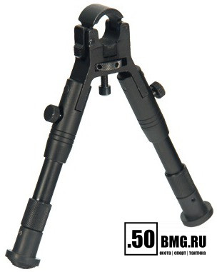 Сошки Leapers UTG на 10-19 мм ствол оружия, высота 16-17 см (TL-BP18S-A)