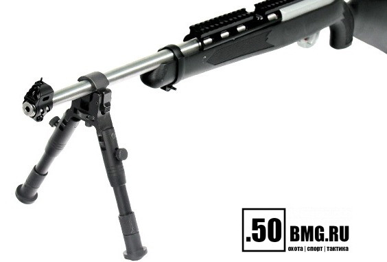 Сошки Leapers UTG на 10-19 мм ствол оружия, высота 16-17 см (TL-BP18S-A)