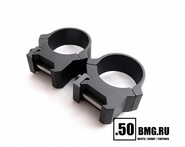 Раздельные кольца Leupold PRW2 на Weaver/Picatinny 25.4 мм высокие H=25 мм/BH=12,7 мм (174082) 
