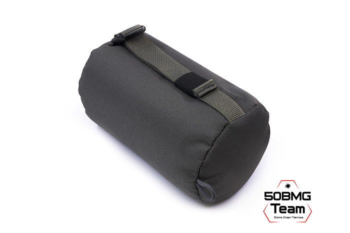Задний мешок-упор 50BMG Team Большой цилиндр 21х12см (Gray)