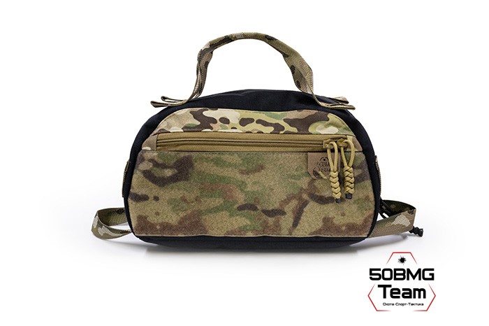 Тактическая сумка двурукая органайзер Delta Arms с ручками (Black Multicam)