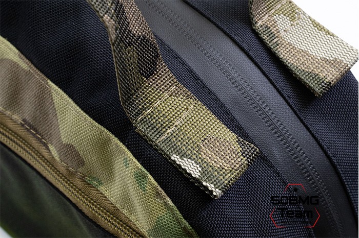 Тактическая сумка двурукая органайзер Delta Arms с ручками (Black Multicam)