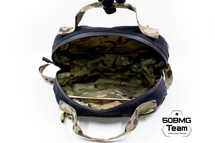 Тактическая сумка двурукая органайзер Delta Arms с ручками (Black Multicam)