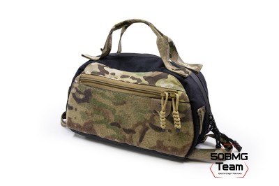 Тактическая сумка двурукая органайзер Delta Arms с ручками (Black Multicam)