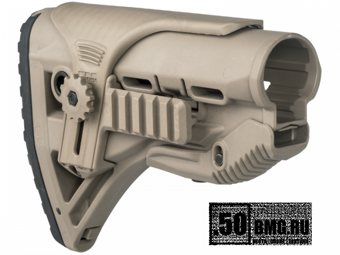 Приклад FAB Defense GL-SHOCK PCP с амортизатором и упором щеки