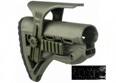 Приклад FAB Defense GL-SHOCK PCP с амортизатором и упором щеки