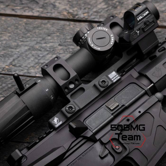 Быстросьемный моноблок на Picatinny American Defense Recon-M-30-TL, кольца 30 мм с выносом 