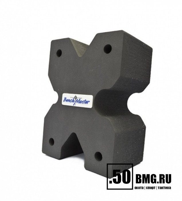 (BMWRXBLK) Опора Benchmaster для оружия, X-образная, вырезы на 4 стороны, 20,3х15,2х10,1 см.